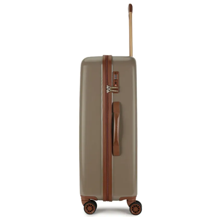 Reistrolleys|Reiskoffers>Decent Retro Trolley 76 taupe