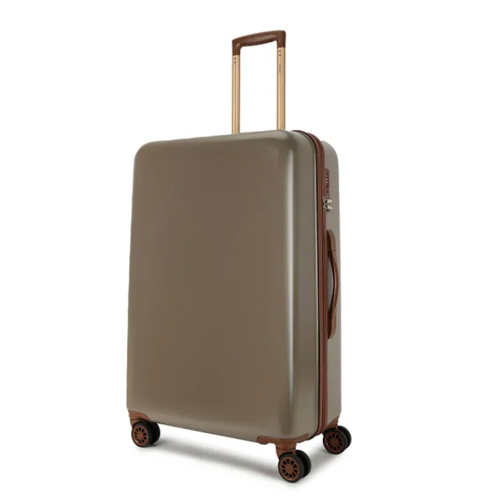 Reistrolleys|Reiskoffers>Decent Retro Trolley 76 taupe