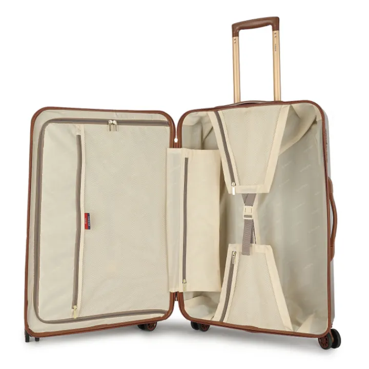 Reistrolleys|Reiskoffers>Decent Retro Trolley 76 taupe