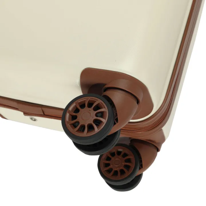 Reistrolleys|Reiskoffers>Decent Retro Trolley 67 white