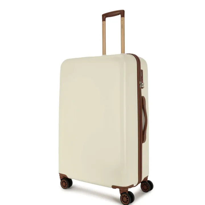 Reistrolleys|Reiskoffers>Decent Retro Trolley 76 white