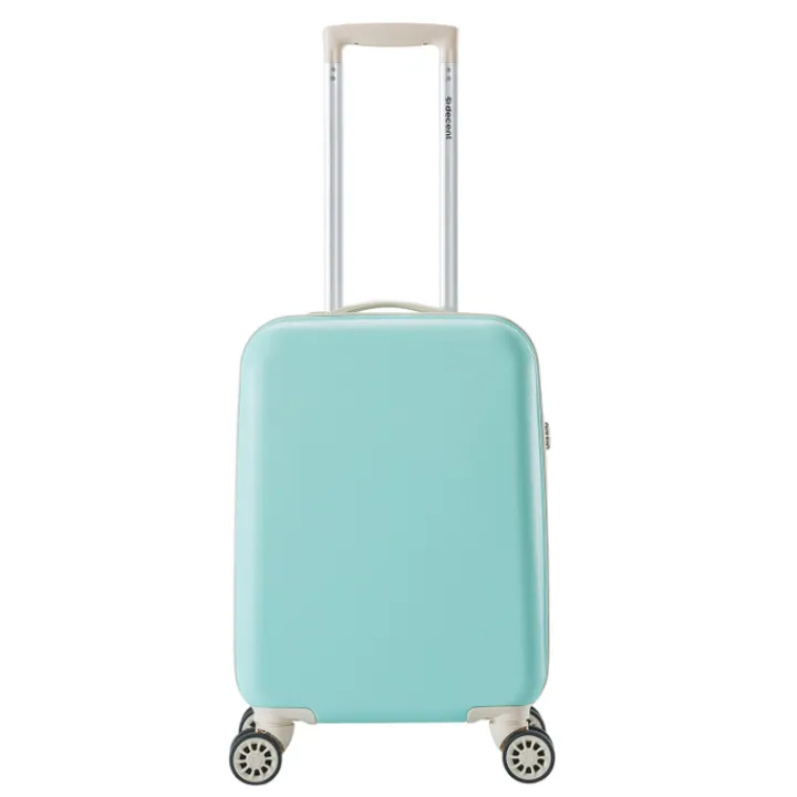 Transavia Trolleys|Klm Trolleys>Decent Star-Maxx Handbagage Trolley 55 pastel groen