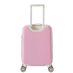 Transavia Trolleys|Klm Trolleys>Decent Star-Maxx Handbagage Trolley 55 pastel roze