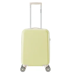 Transavia Trolleys|Klm Trolleys>Decent Star-Maxx Handbagage Trolley 55 pastel geel