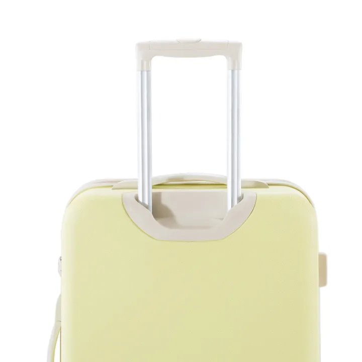 Reistrolleys|Reiskoffers>Decent Star-Maxx Trolley 76 pastel yellow