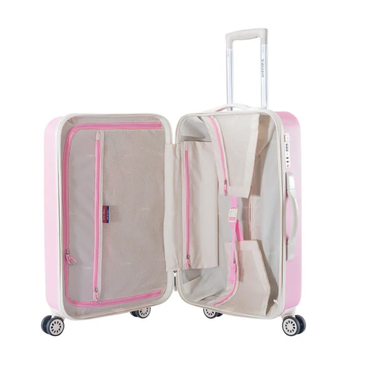 Reistrolleys|Reiskoffers>Decent Star-Maxx Trolley 76 pastel pink