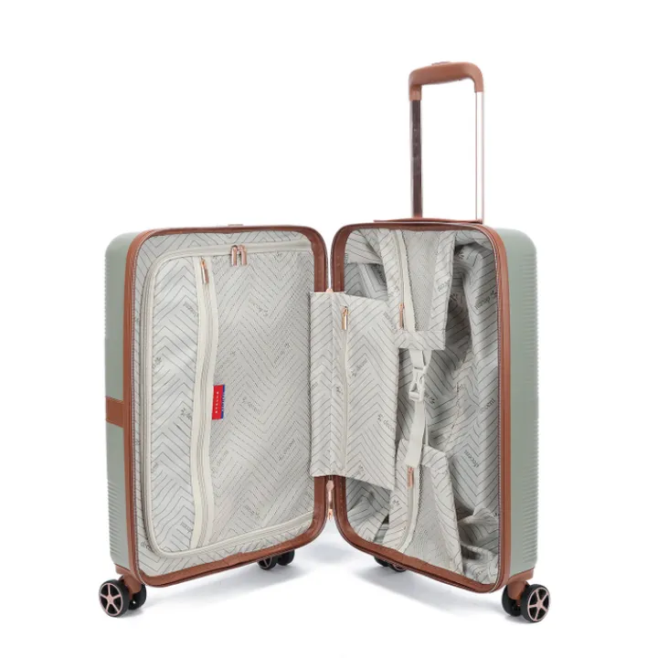 Transavia Trolleys|Klm Trolleys>Decent Stella Cabin Trolley 55 light green