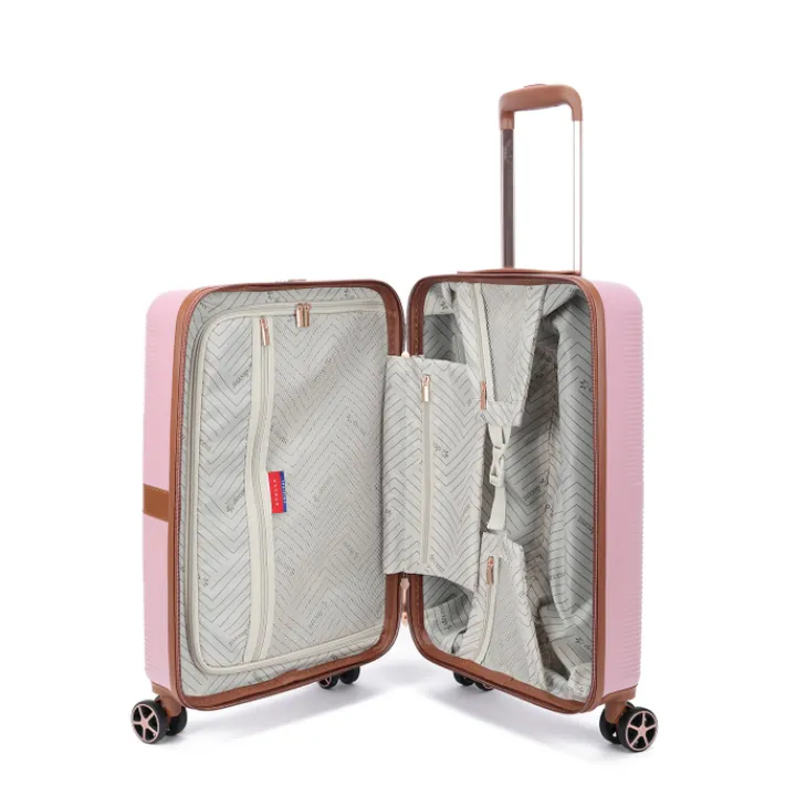 Transavia Trolleys|Klm Trolleys>Decent Stella Cabin Trolley 55 dusty pink