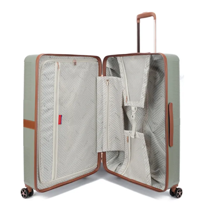 Reistrolleys|Reiskoffers>Decent Stella Spinner Large 77 light green