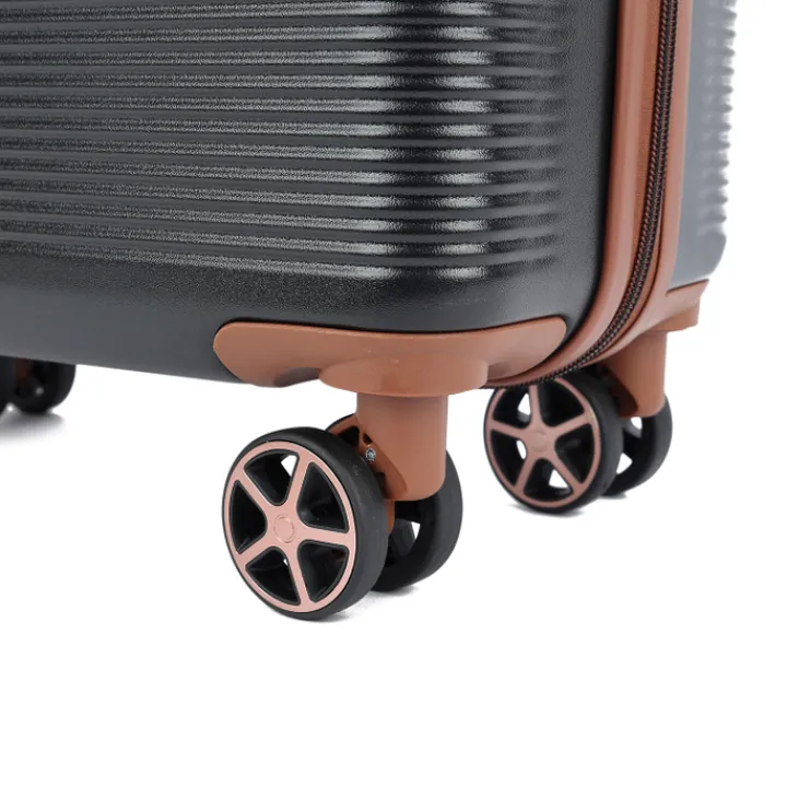 Reistrolleys|Reiskoffers>Decent Stella Spinner Large 77 black