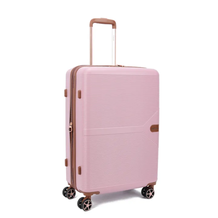 Reistrolleys|Reiskoffers>Decent Stella Trolley 67 Expandable dusty pink