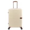 Reistrolleys|Reiskoffers>Decent Stella Trolley 67 Expandable off white