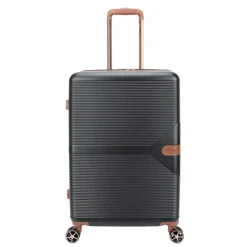 Reistrolleys|Reiskoffers>Decent Stella Trolley 67 Expandable black