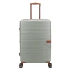 Reiskoffers|Harde Koffers>Decent Stella Trolley 67 Expandable light green