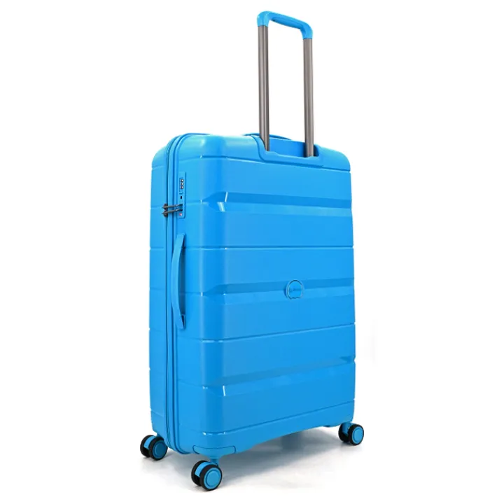 Reistrolleys|Reiskoffers>Decent Straight-Line Large Trolley petrol blue