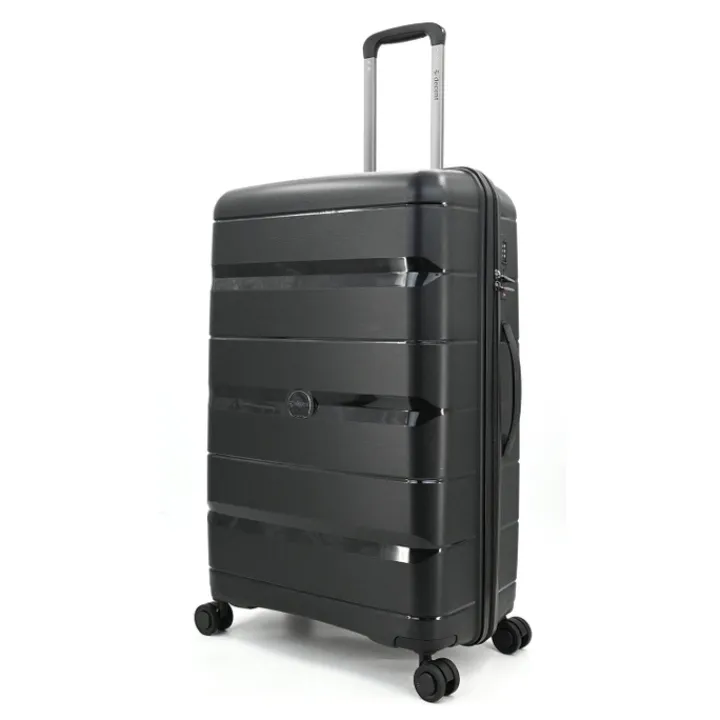 Reistrolleys|Reiskoffers>Decent Straight-Line Large Trolley black