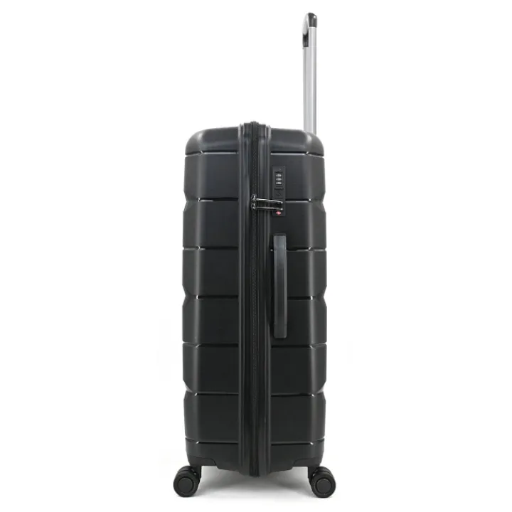 Reistrolleys|Reiskoffers>Decent Straight-Line Large Trolley black