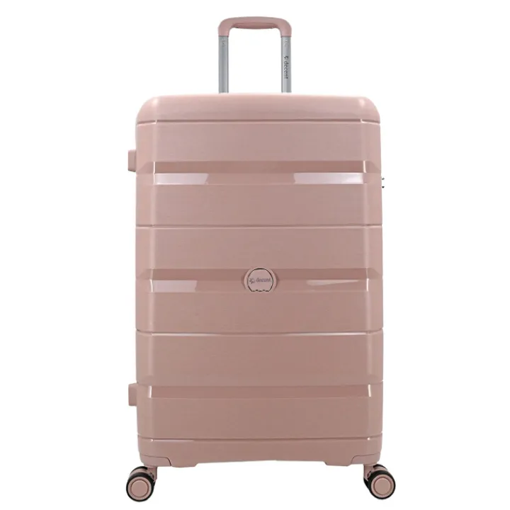 Reistrolleys|Reiskoffers>Decent Straight-Line Large Trolley rose