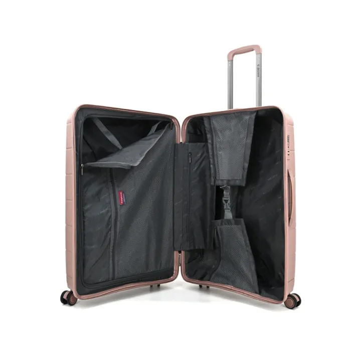 Reistrolleys|Reiskoffers>Decent Straight-Line Large Trolley rose