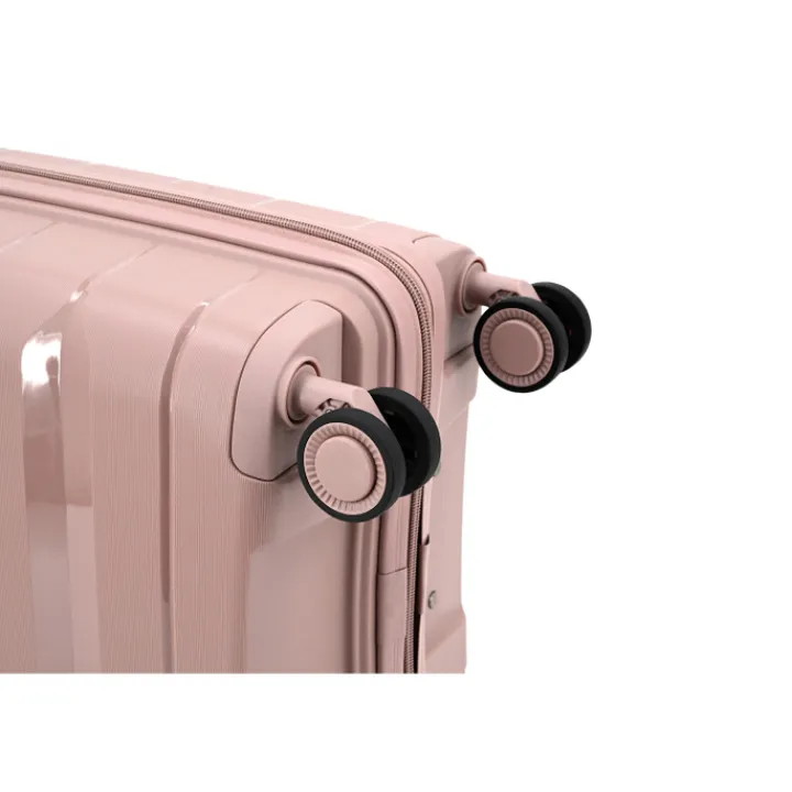 Reistrolleys|Reiskoffers>Decent Straight-Line Large Trolley rose