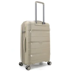 Reistrolleys|Reiskoffers>Decent Straight-Line Medium Trolley champagne
