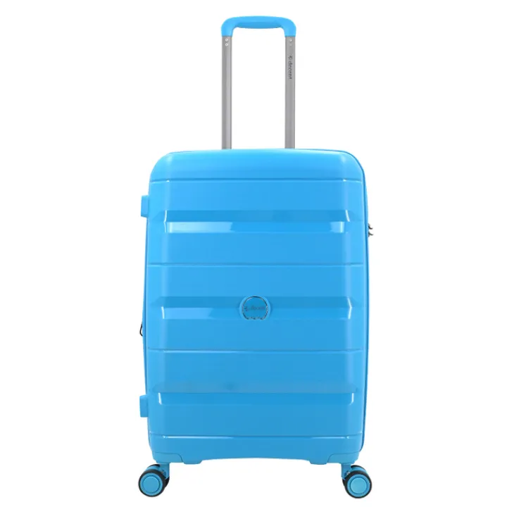 Reistrolleys|Reiskoffers>Decent Straight-Line Medium Trolley petrol blue