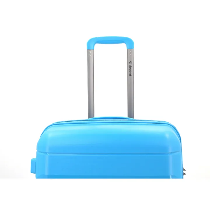 Reistrolleys|Reiskoffers>Decent Straight-Line Medium Trolley petrol blue