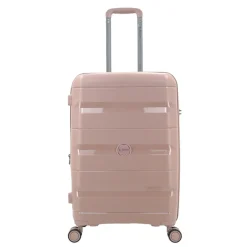 Reistrolleys|Reiskoffers>Decent Straight-Line Medium Trolley rose