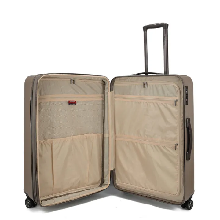 Reistrolleys|Reiskoffers>Decent Tourister Large Trolley 76 taupe