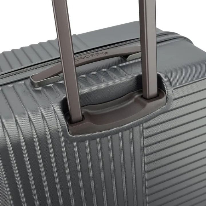 Reistrolleys|Reiskoffers>Decent Tourister Large Trolley 76 grey