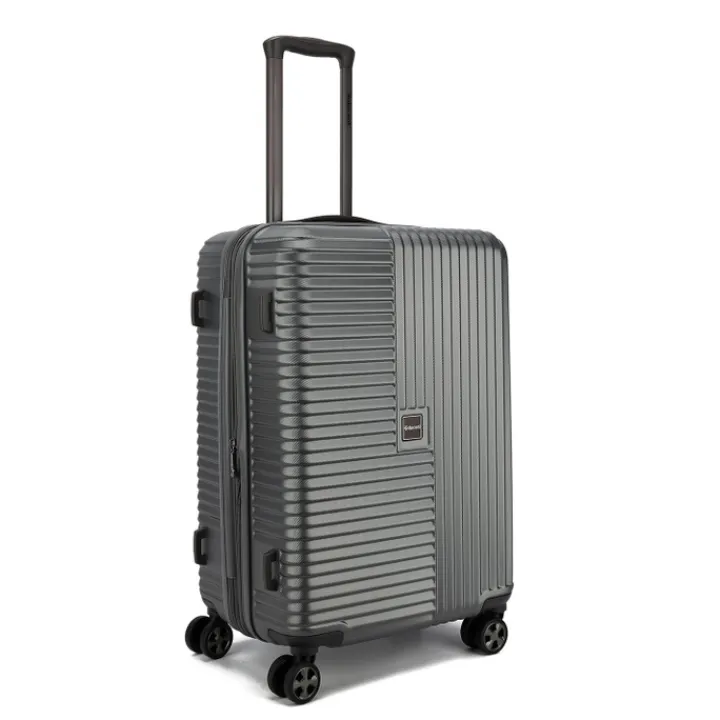 Harde Koffers|Reiskoffers>Decent Tourister Medium Trolley 66 grey
