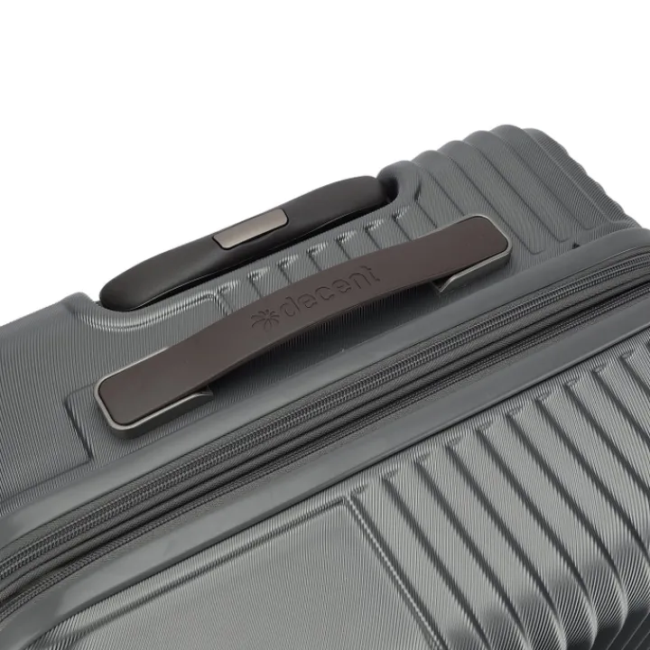 Harde Koffers|Reiskoffers>Decent Tourister Medium Trolley 66 grey