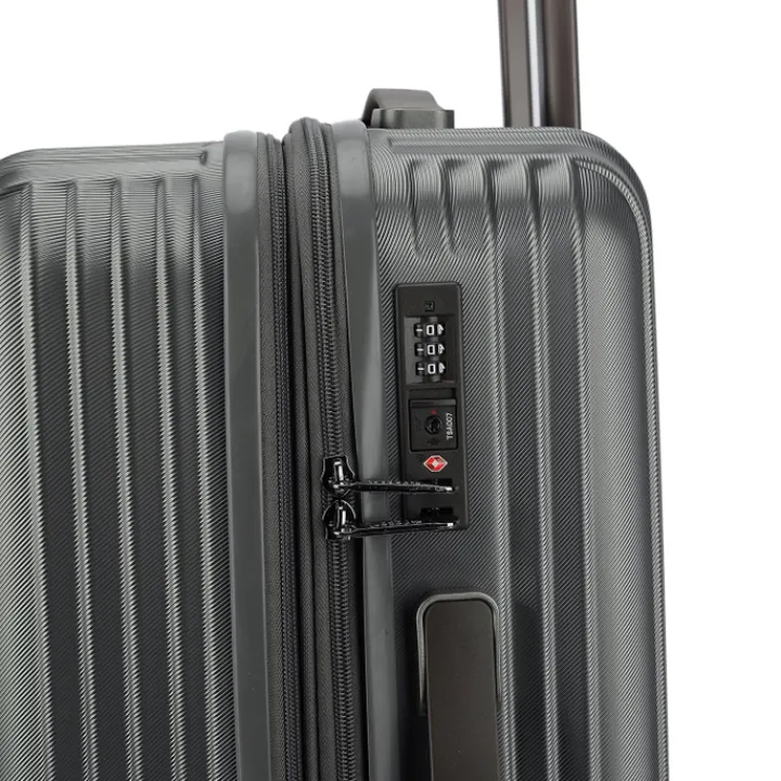 Harde Koffers|Reiskoffers>Decent Tourister Medium Trolley 66 grey