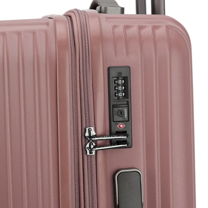 Reistrolleys|Reiskoffers>Decent Tourister Medium Trolley 66 old rose