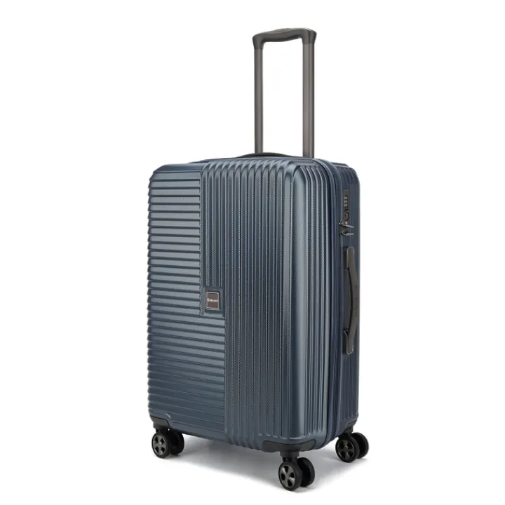 Harde Koffers|Reiskoffers>Decent Tourister Medium Trolley 66 blue