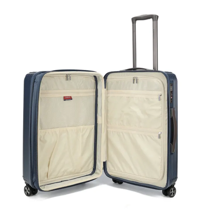 Harde Koffers|Reiskoffers>Decent Tourister Medium Trolley 66 blue