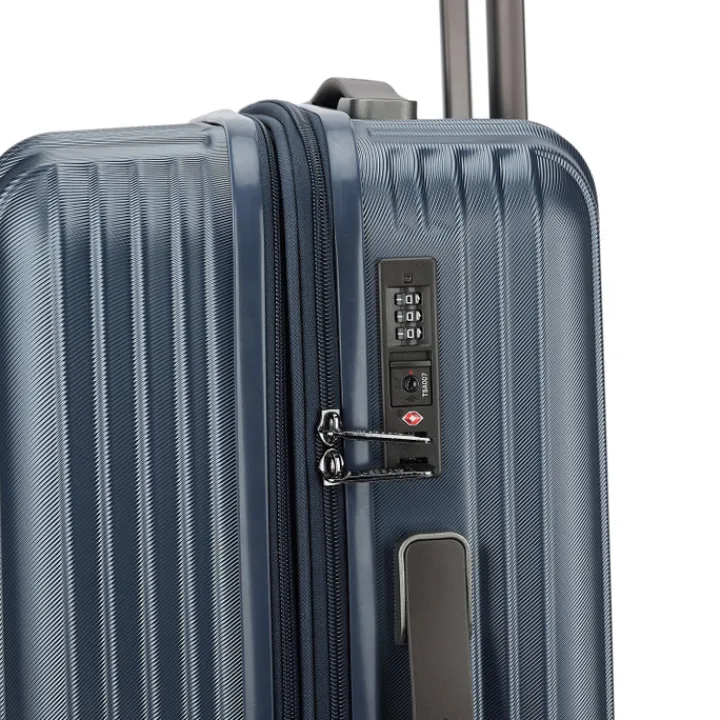 Harde Koffers|Reiskoffers>Decent Tourister Medium Trolley 66 blue