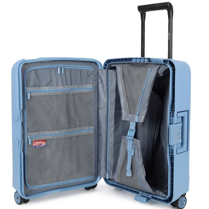 Transavia Trolleys|Handbagage Trolleys>Decent Transit 2.0 Cabin Spinner blue