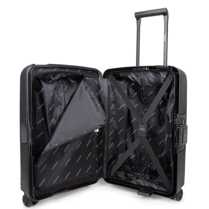 Reistrolleys|Reiskoffers>Decent Transit 2.0 Medium Trolley 4 Wheels black