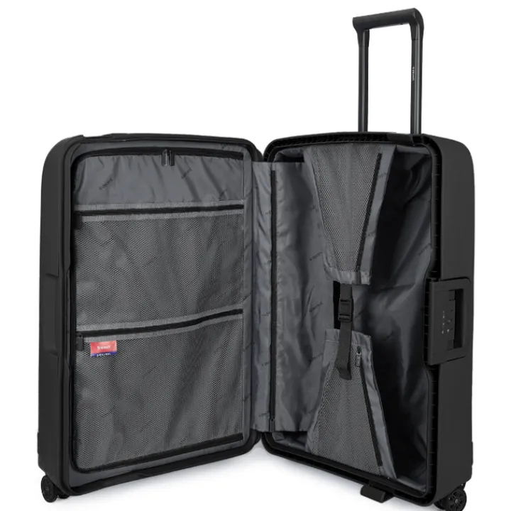 Reistrolleys|Reiskoffers>Decent Transit 2.0 Medium Trolley 4 Wheels black