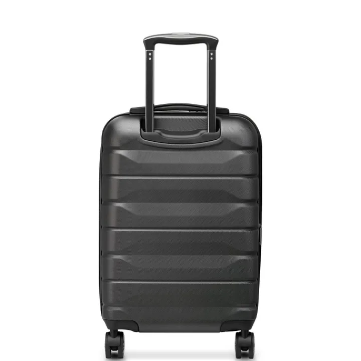 Transavia Trolleys|Ryanair Trolleys>Delsey Air Armour 4 Wheel Slim Cabin Trolley 55/40 black