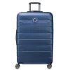 Reistrolleys|Reiskoffers>Delsey Air Armour 4 Wheel Large Trolley 77 Expandable night blue