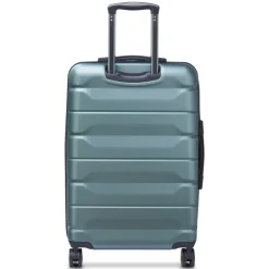 Reistrolleys|Reiskoffers>Delsey Air Armour 4 Wheel Medium Trolley 68 Expandable light green