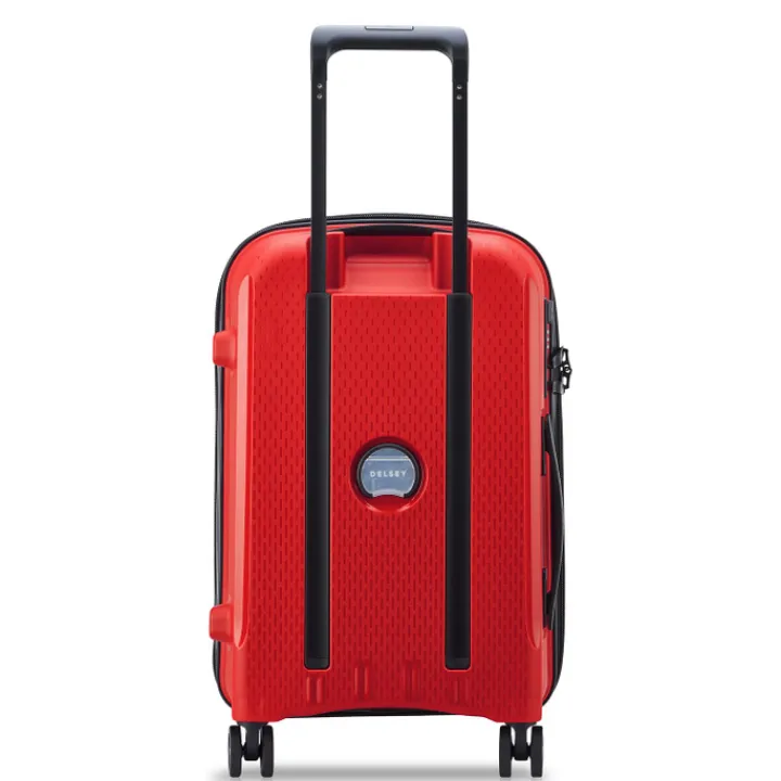 Handbagage Trolleys|Reistrolleys>Delsey Belmont Plus MR Cabin Trolley 55/35 Expandable red