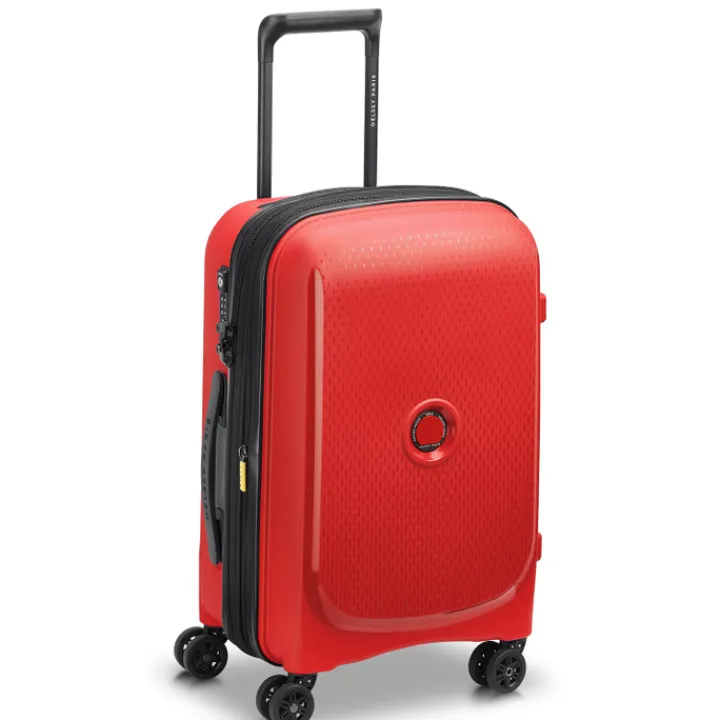 Handbagage Trolleys|Reistrolleys>Delsey Belmont Plus MR Cabin Trolley 55/35 Expandable red