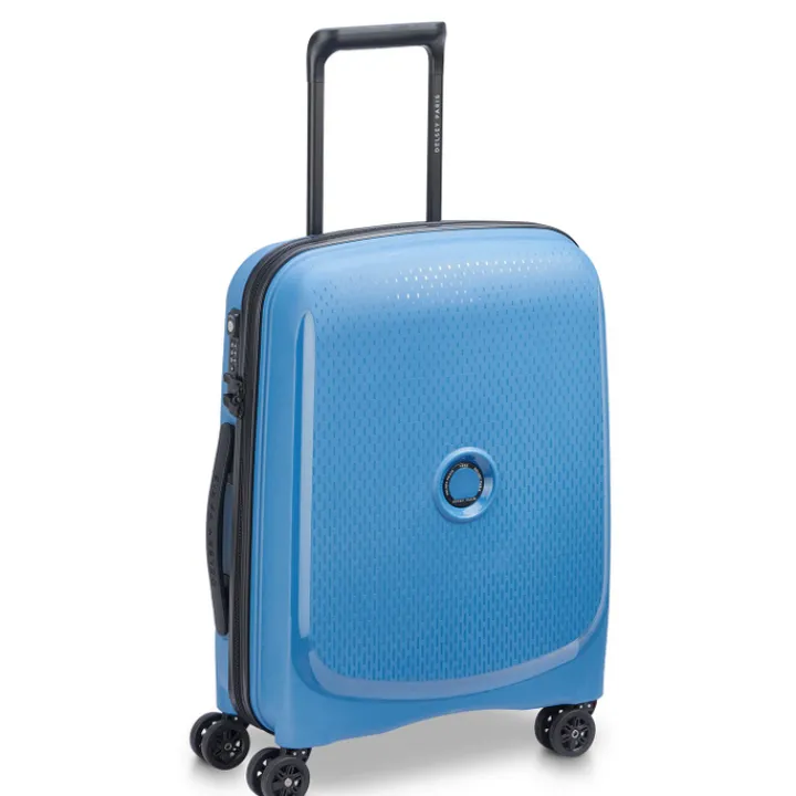 Transavia Trolleys|Ryanair Trolleys>Delsey Belmont Plus MR Cabin Trolley 55/40 blue