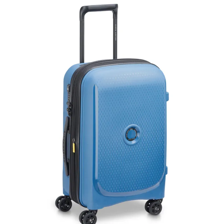 Handbagage Trolleys|Reistrolleys>Delsey Belmont Plus MR Cabin Trolley 55/35 Expandable blue