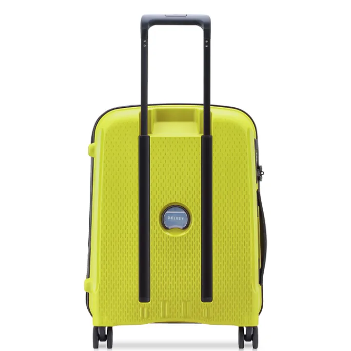 Transavia Trolleys|Ryanair Trolleys>Delsey Belmont Plus MR Cabin Trolley 55/40 green chartreuse