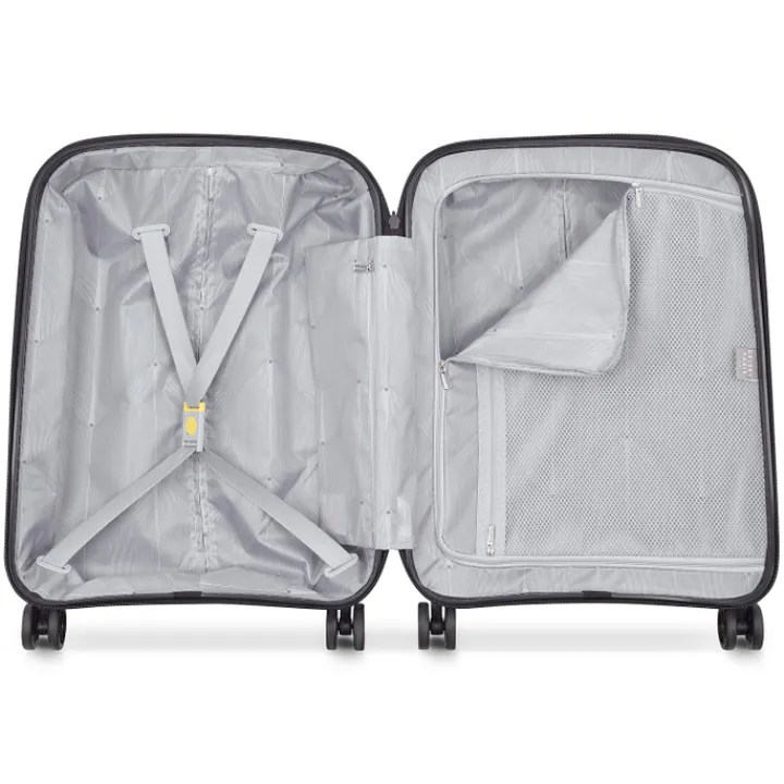 Transavia Trolleys|Ryanair Trolleys>Delsey Belmont Plus MR Cabin Trolley 55/40 green chartreuse