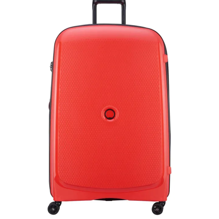 Reistrolleys|Reiskoffers>Delsey Belmont Plus MR Trolley XL Expandable red